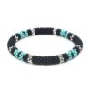 Black and Turquoise Bracelet