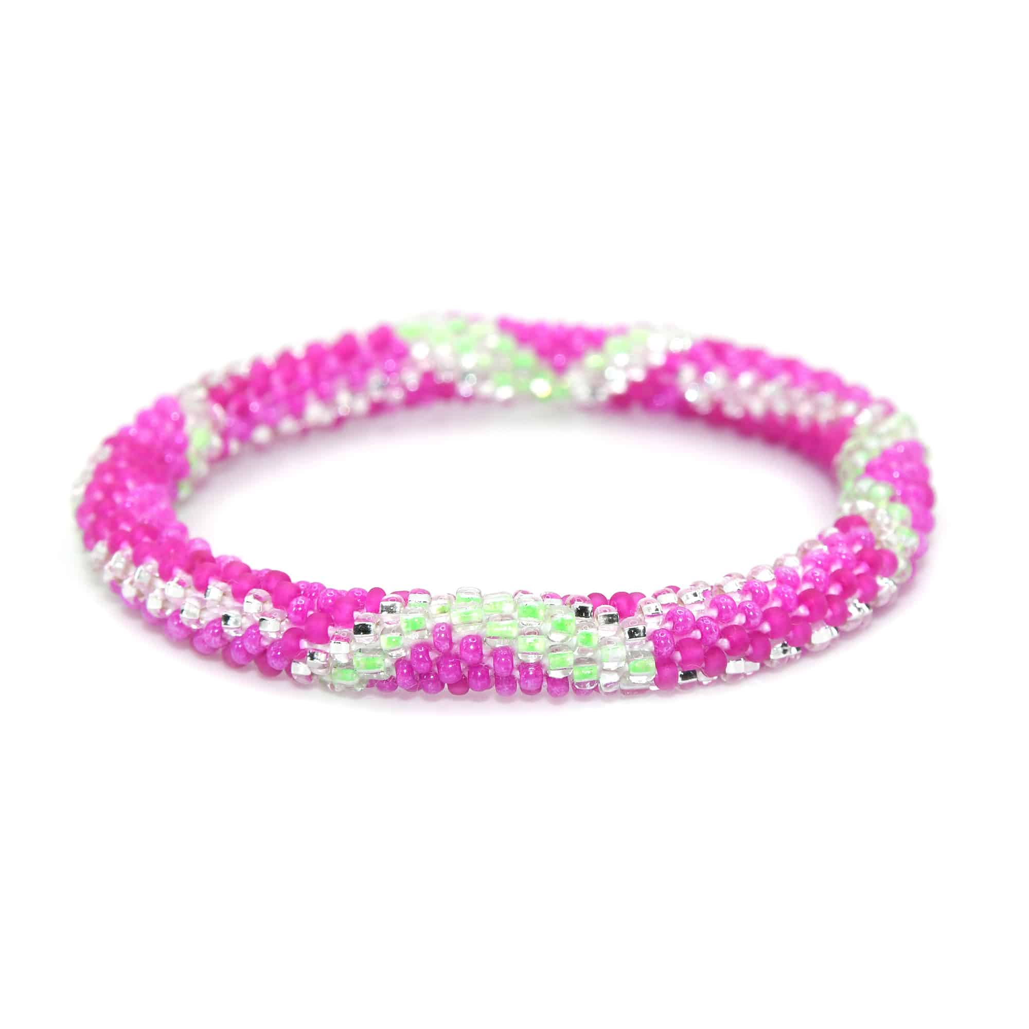 Pink Hibiscus Bracelet