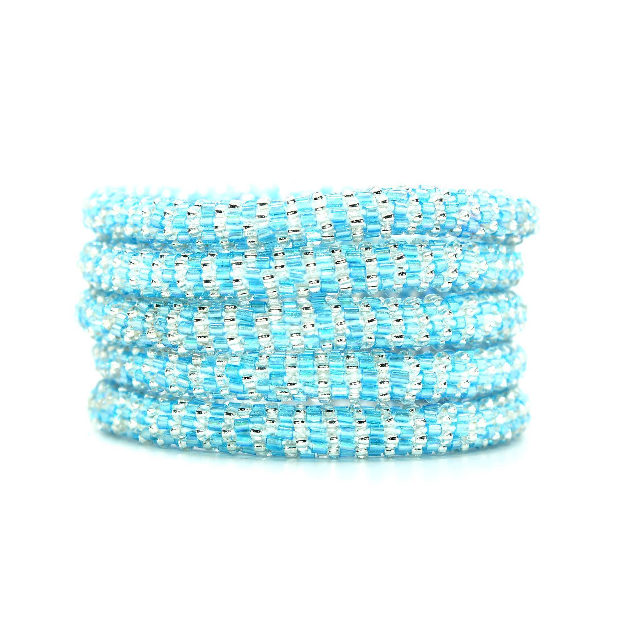 Icy Blue Zebra Bracelet