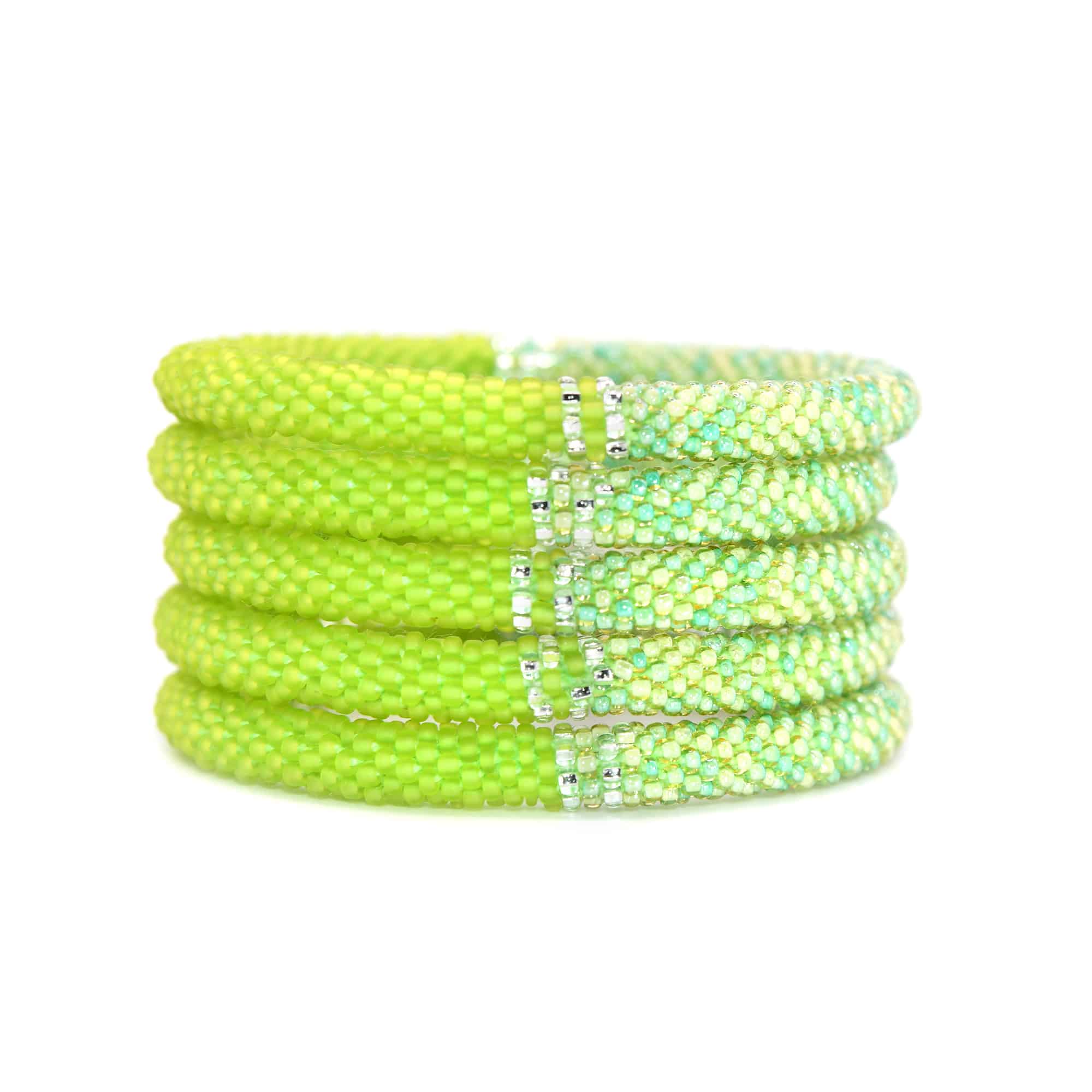 Spring Green Balance Bracelet