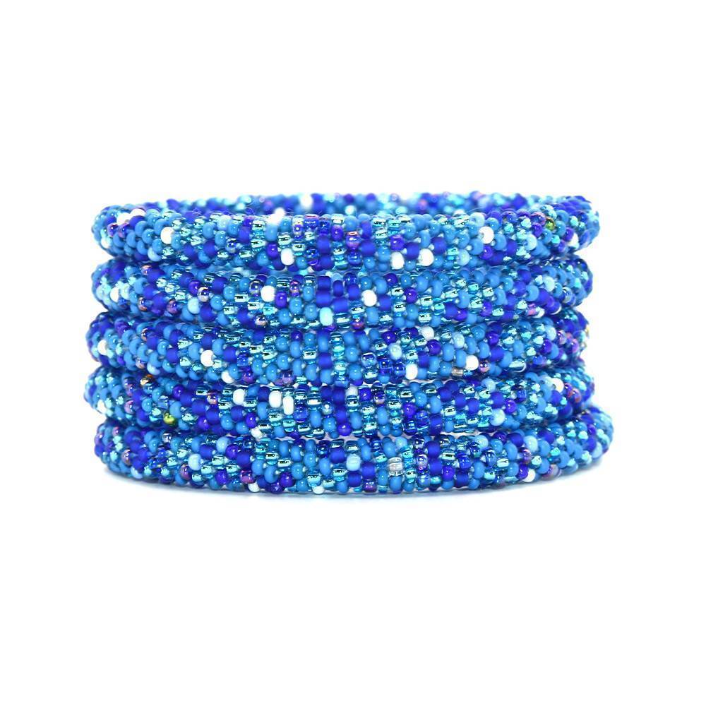 Deep Sea Blue Confetti Bracelet
