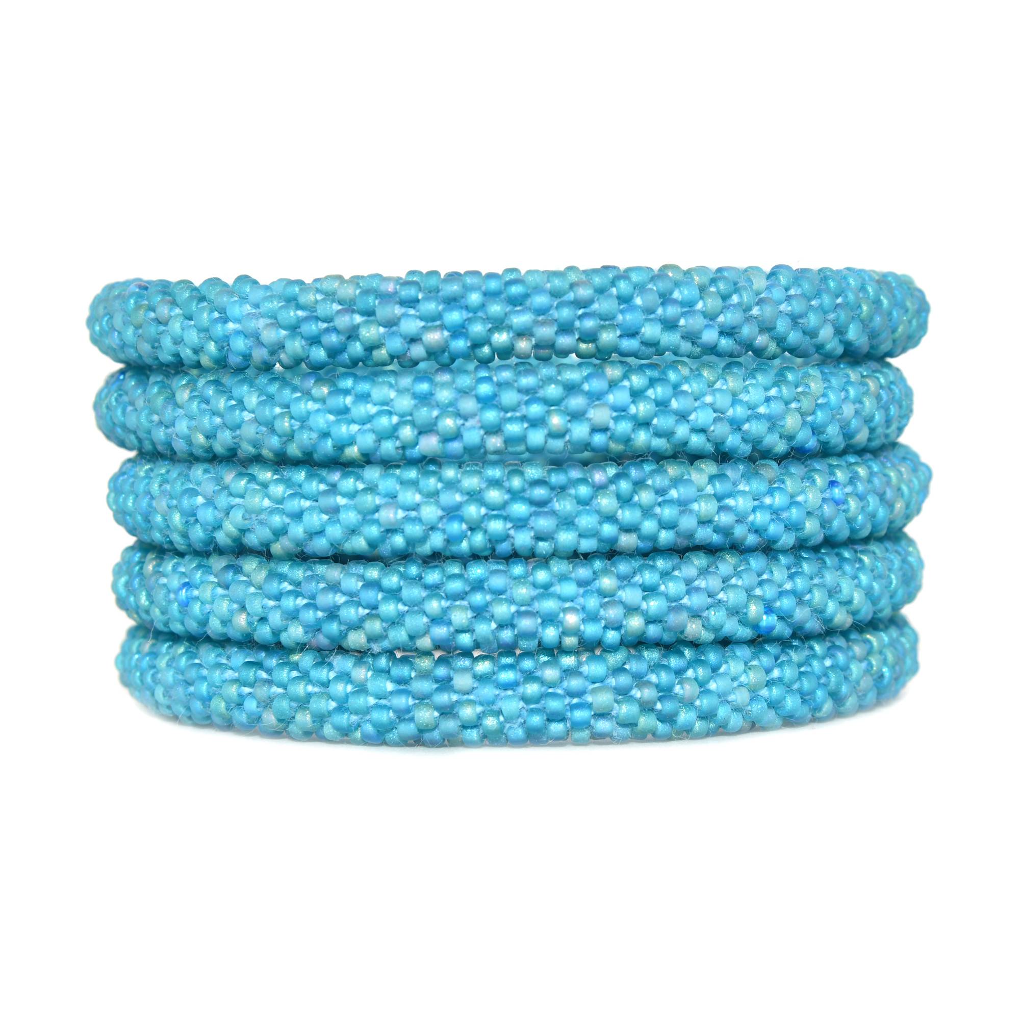 Solid Matte Blue Bracelet