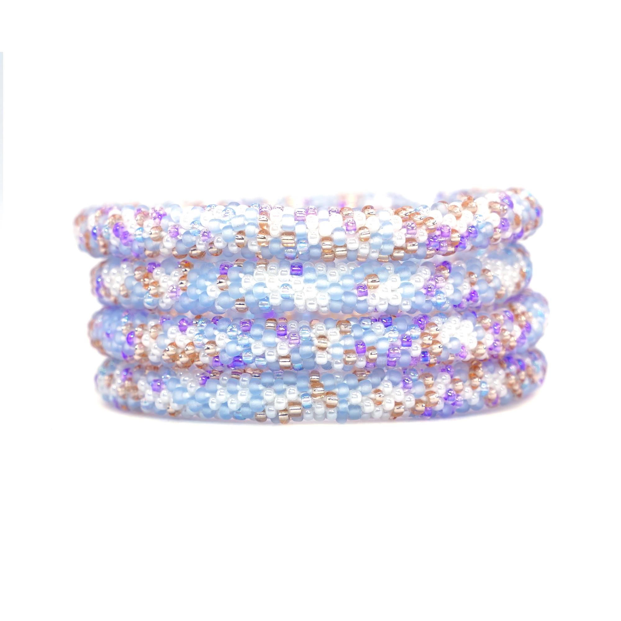 Pastel Lavender Confetti Bracelet