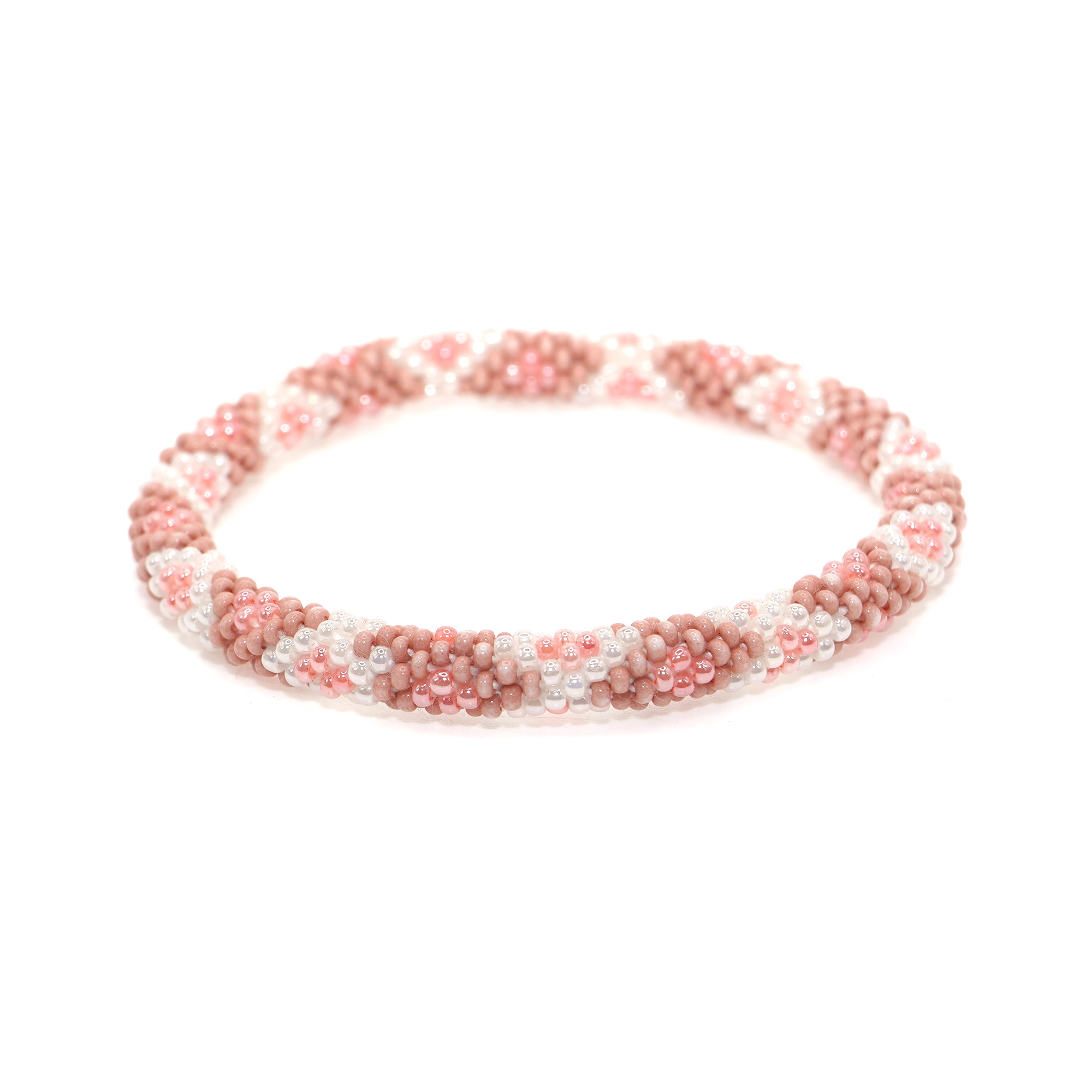 Peach Diamond Bracelet