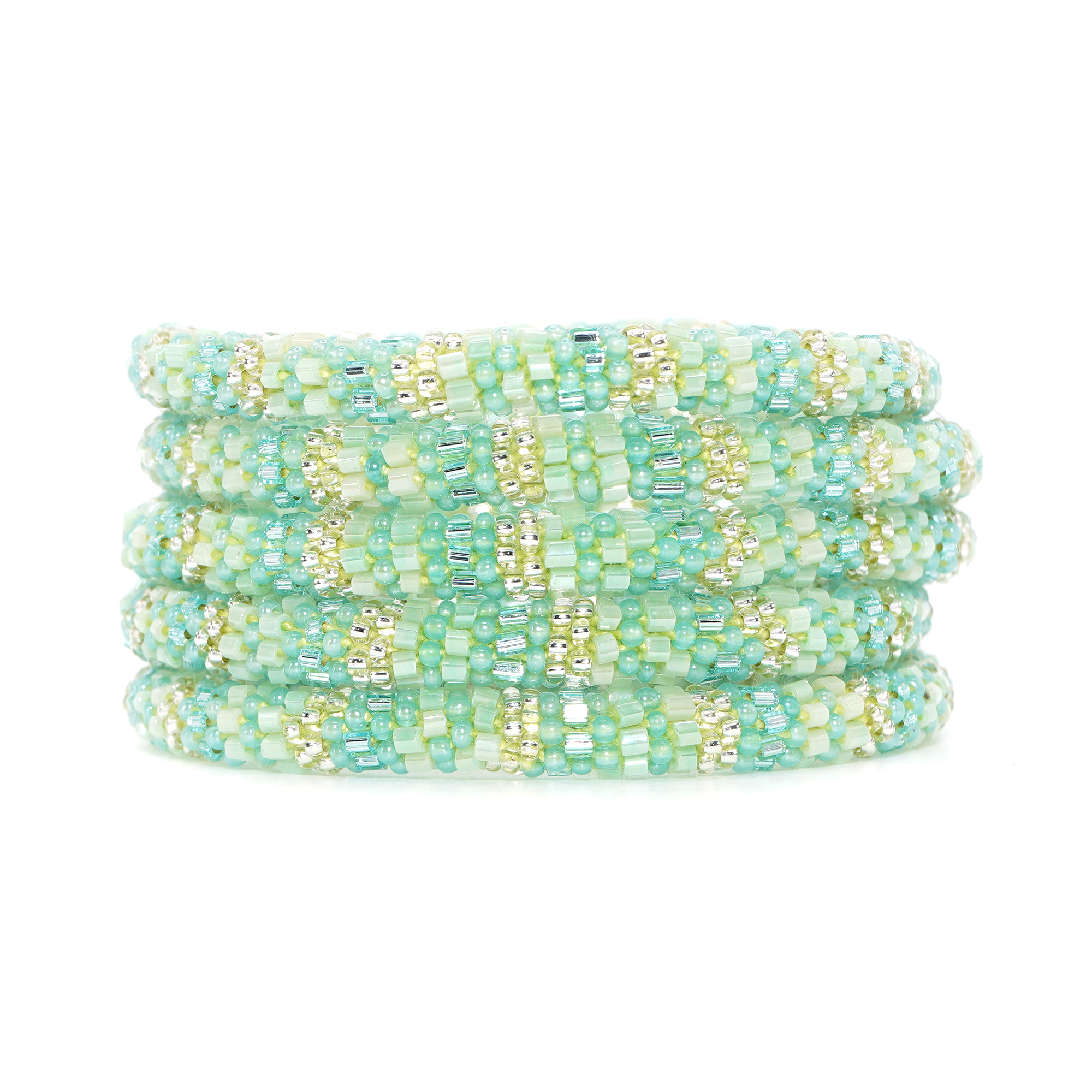 Mint Green Cut Bracelet