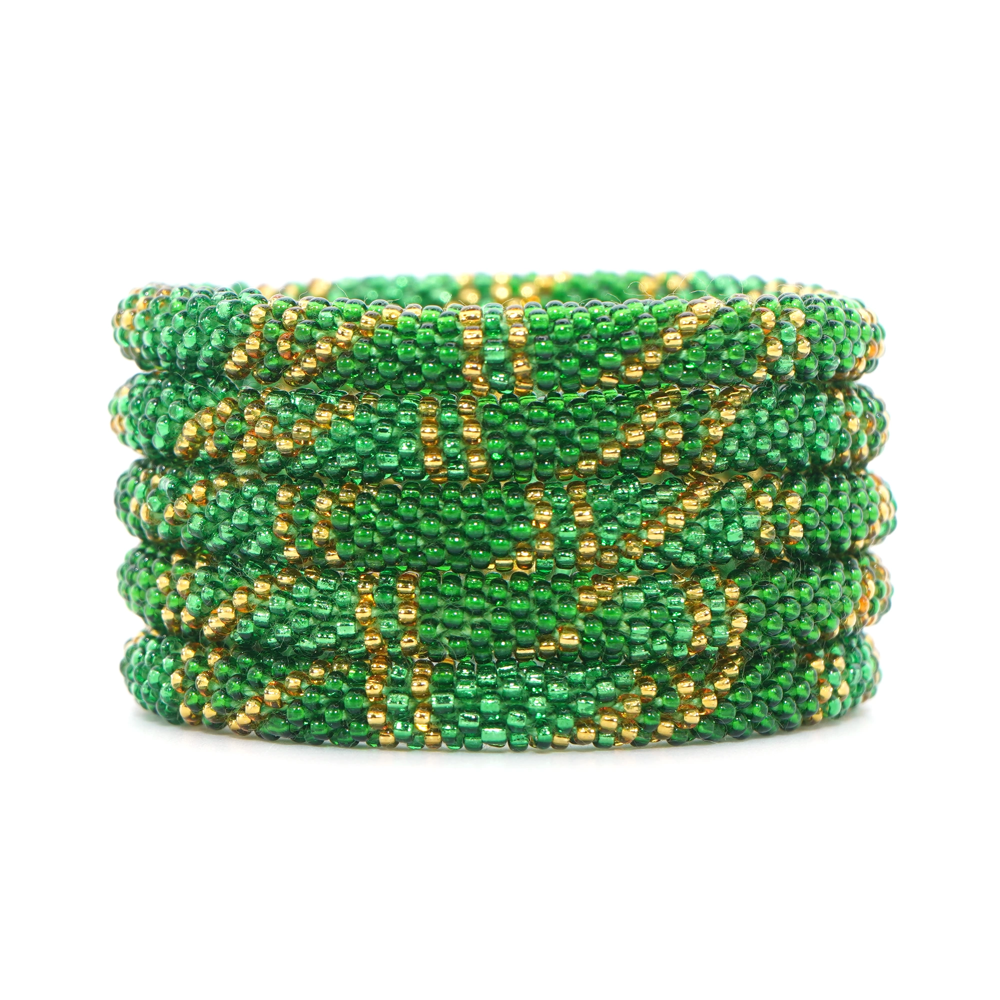 Christmas Green Carousel Bracelet