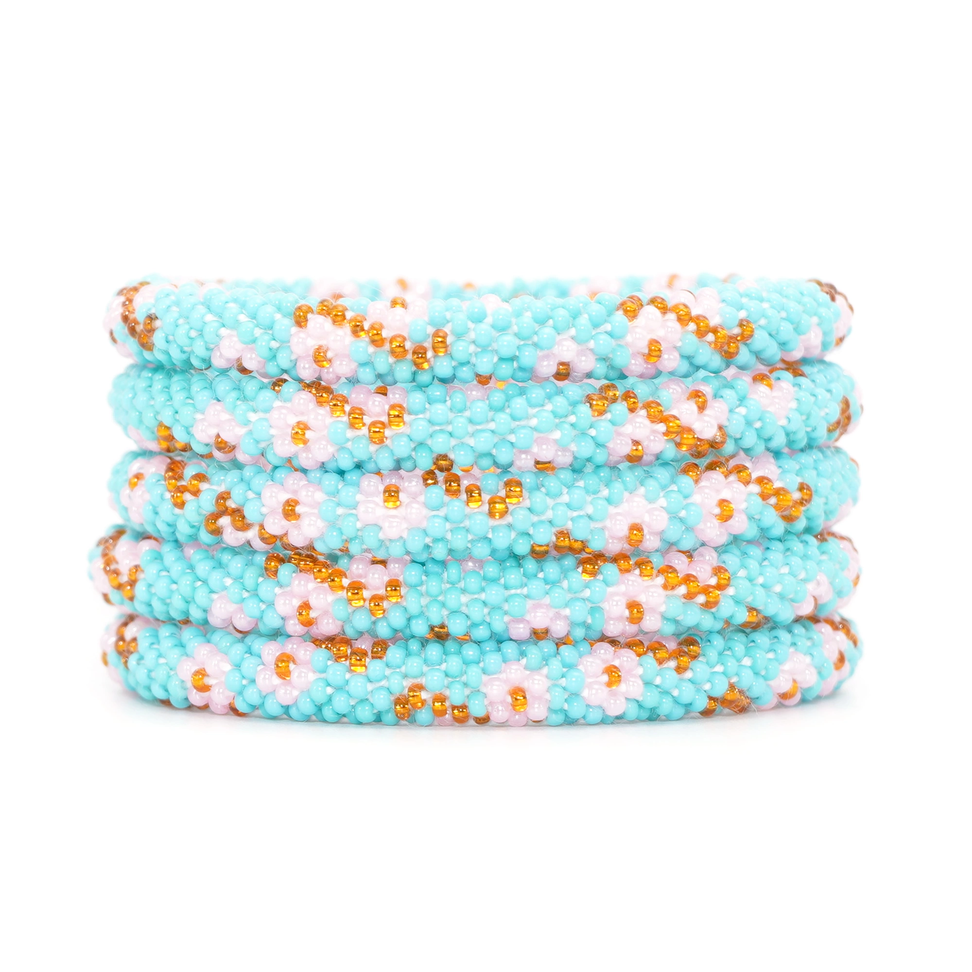 Peach Tree Flowers Bracelet