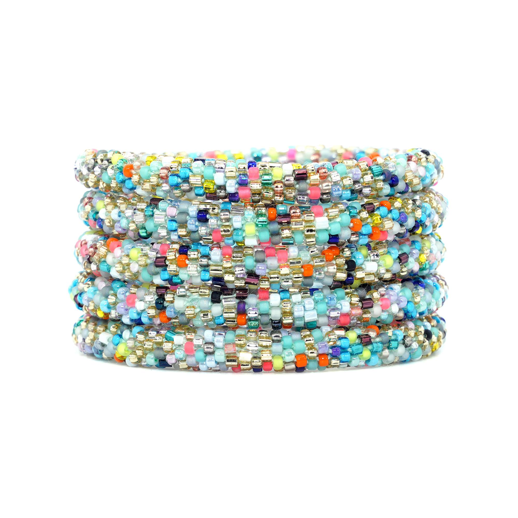 Summer Aqua Confetti Bracelet - Limited Edition