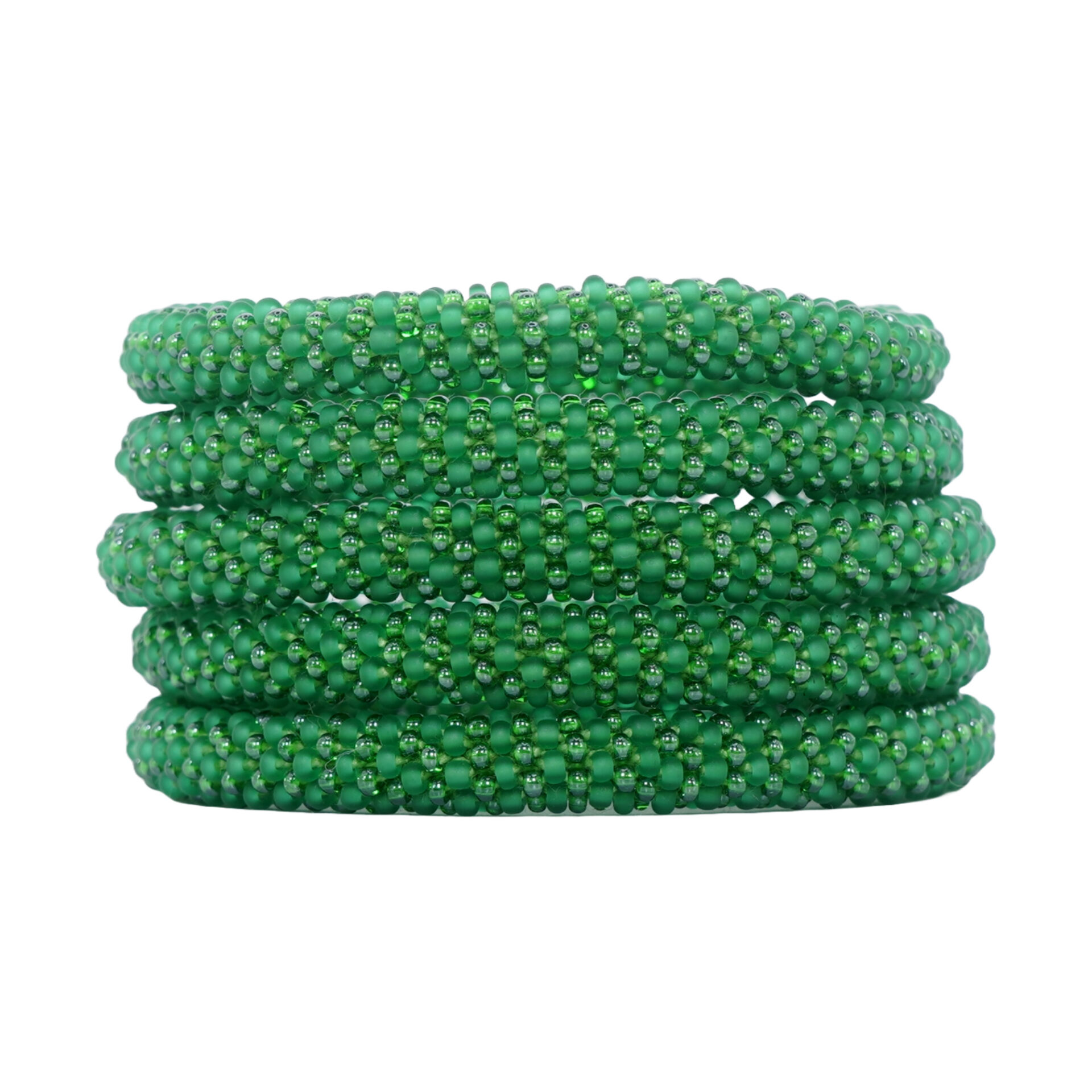 Semi Solid Forest Green Bracelet