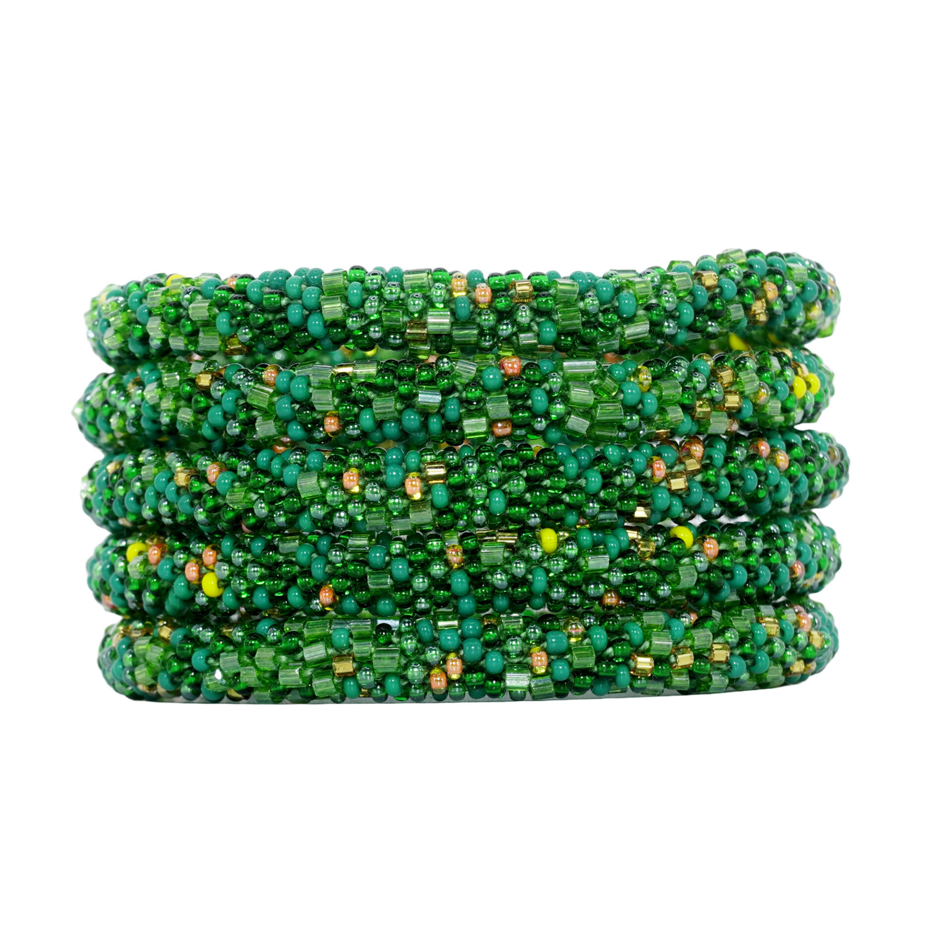 Forest Green Confetti Bracelet - Limited Edition