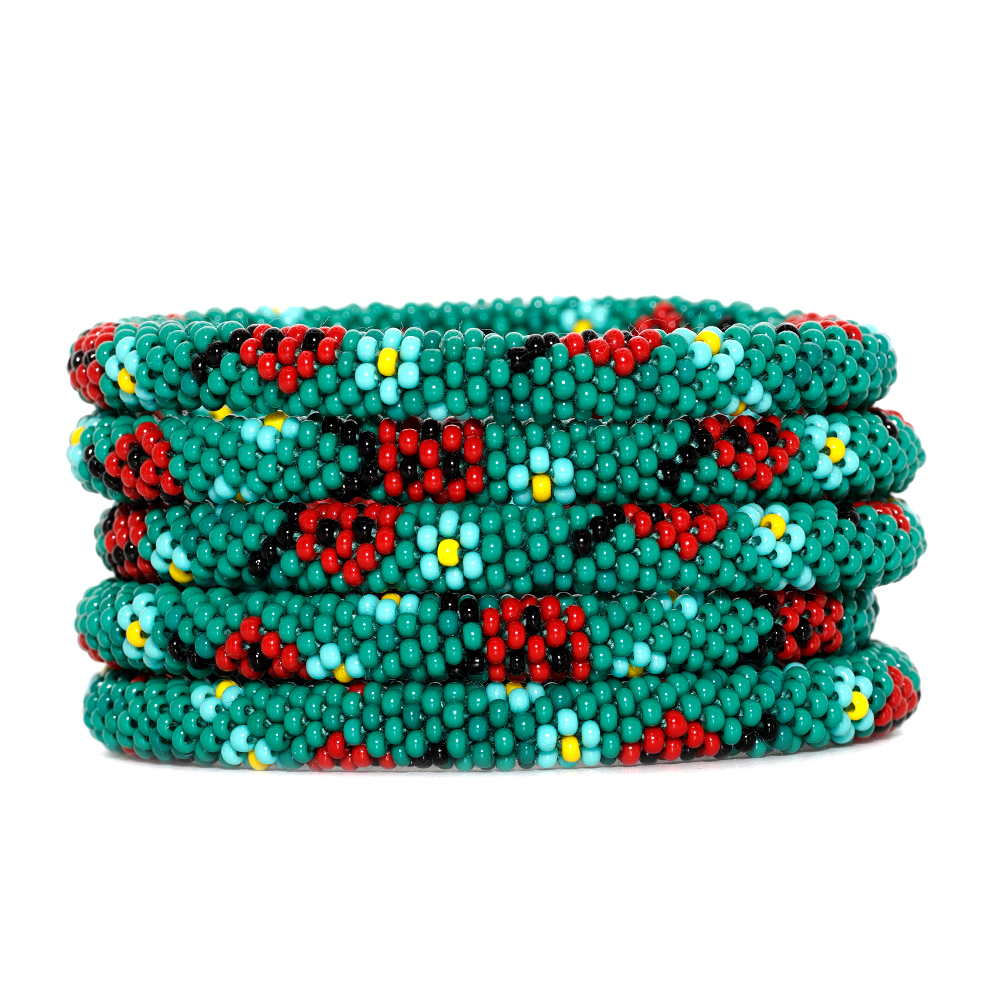 Ladybug in Sea Bracelet